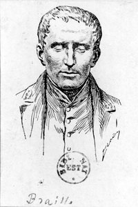 Porträt von Louis Braille
