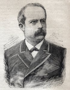Porträt von Louis Lepine (1846-1933), Präfekt von Paris, in "Le Petit Parisien" am 23.07.1893 (Gravur)
