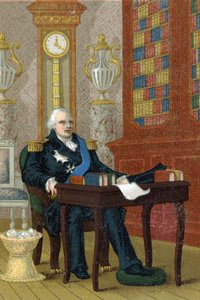 Porträt von Louis XVIII (1755-1824), König von Frankreich.