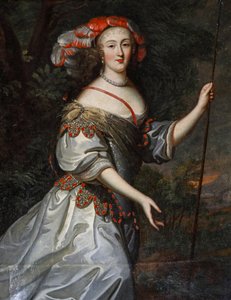 Porträt von Lucie de Tourville von French School