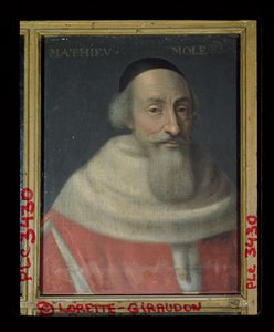 Porträt von Mathieu Mole (1584-1656) Herr von Champlatre von French School
