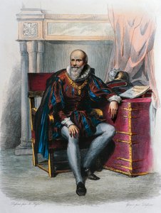 Porträt von Maximilien De Béthune, Herzog von Sully von French School