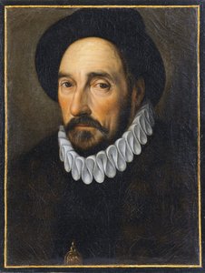 Porträt von Michel de Montaigne von French School