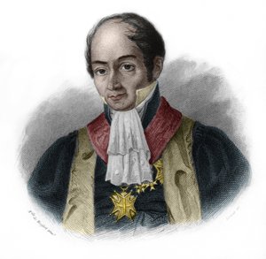 Porträt von Pierre-François-Hercule, Graf von Serre (1776-1824), französischer Politiker. In „Livre des orateurs“ von Louis de Cormenin Timon. 1842. Private Sammlung von French School