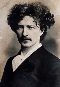 Porträt des polnischen Komponisten Ignacy Jan Paderewski (1860-1941)