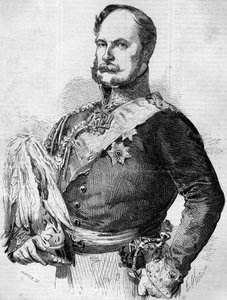 Porträt von Prinz Friedrich Wilhelm Ludwig, zukünftiger Wilhelm I., König von Preußen und Kaiser von Deutschland von French School