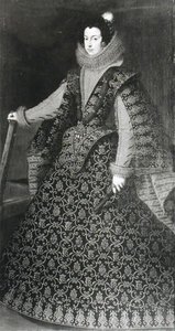Porträt von Prinzessin Elisabeth von Frankreich (1602-44) 1621 von French School