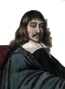 Porträt von Rene Descartes