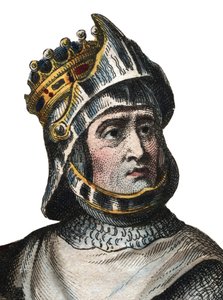 Porträt von Robert de Hauteville, bekannt als Guiscard (1015-1085), Herzog von Apulien und Kalabrien von French School