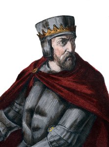 Porträt von Simon IV. de Montfort, 5. Earl of Leicester (1150-1218), französischer Adliger von French School