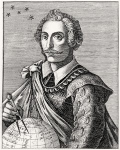Porträt von Thomas Cavendish (1560-92), graviert von L. Armessin von French School