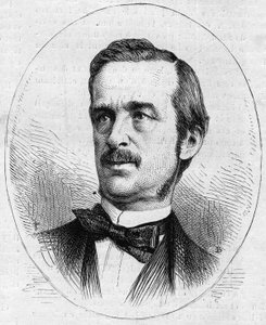 Porträt von Urbano Rattazzi (1808-1873), italienischer Politiker. Gravur in „Le Monde Illustré“ Nr. 844 vom 13. Juni 1873.