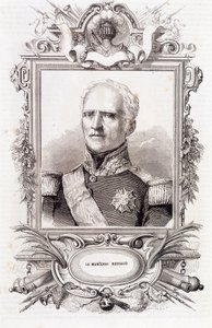 Porträt des Marschalls von Frankreich Thomas Robert Bugeaud (1784-1849) von French School