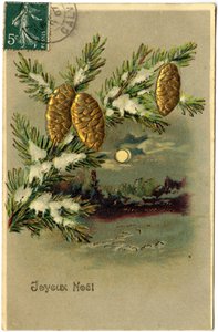 Postkarte: Frohe Weihnachten