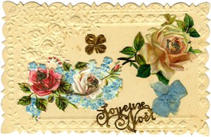 Postkarte: Fröhliche Weihnachten