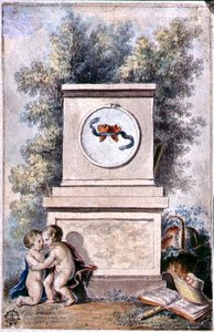 Putti am Denkmal der Liebe