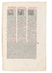 Quincuplex Psalterium, herausgegeben von Jacques Le Fèvre d