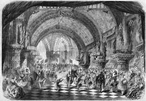 Darstellung einer Oper der Académie Impériale de Musique, Paris