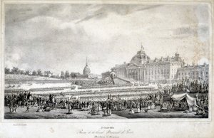Revue der Nationalgarde von Paris am 29.04.1830
