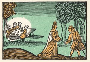 Riquet mit dem Schopf, aus Geschichten oder Märchen vergangener Zeiten erzählt von Mutter Gans, mit Moral, von M. Perrault, veröffentlicht 1925