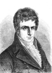 Robert FULTON (1765-1815), amerikanischer Ingenieur und Erfinder (Dampfschiff) von French School