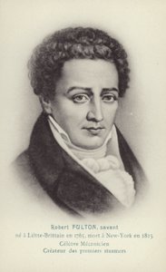 Robert Fulton, amerikanischer Ingenieur, Erfinder und Dampfschiffpionier
