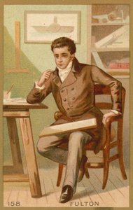 Robert Fulton, amerikanischer Ingenieur und Erfinder von French School