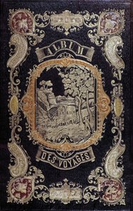 Romantischer Stil Umschlag von „Album des Voyages“ von French School