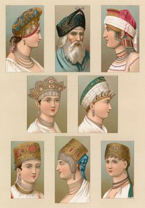 Russische Tracht von French School