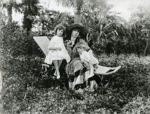 Sarah Bernhardt, 1890er Jahre von French School