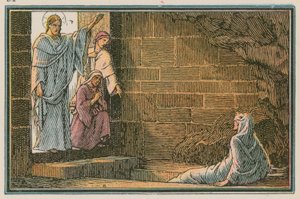 Szene aus dem Leben Jesu von French School