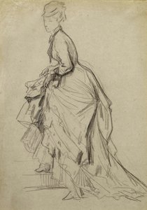 Ein Knöchel zeigen, ca. 1880 von French School