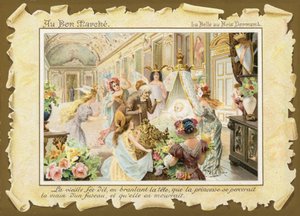 Dornröschen, Baby in der Wiege
