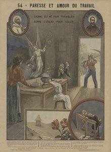 Faulheit und Fleiß von French School