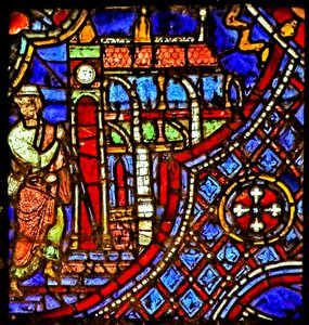 St. Nikolaus: Ein Pilger erreicht die Kathedrale von Myra von French School