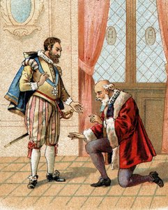 Steh auf, mein Freund, deine Feinde werden sagen, dass ich dir vergebe, sagte König Heinrich IV. zu Maximilian von Béthune (Herzog von Sully) (1559-1641) im Jahr 1598, der nach einer lebhaften Diskussion niedergekniet war.
