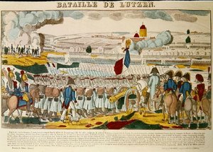 Die Schlacht von Lutzen, 2. Mai 1813 von French School