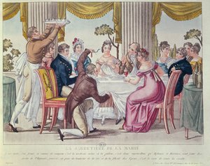 Das Strumpfband der Braut, ca. 1820
