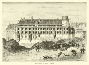 Das Schloss von Blois von French School