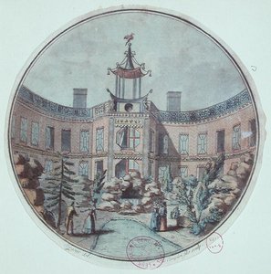 Die chinesischen Bäder in Paris, gegründet von Lenoir von French School