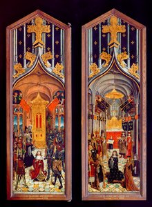 Die Krönung von David und Ludwig XII. (1462-1515) 1501 von French School