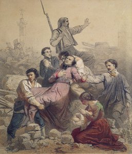 Der Tod von Monseigneur Affre, 25. Juni 1848