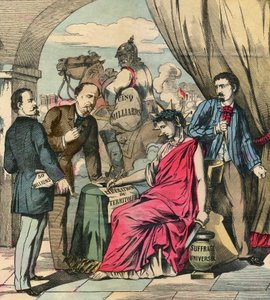 Der Frankfurter Vertrag, unterzeichnet am 10. Mai 1871, beendete den Deutsch-Französischen Krieg nach Verhandlungen zwischen Adolphe Thiers und Otto von Bismarck: Frankreich musste Elsass und einen Teil Lothringens abtreten und 5 Milliarden Francs zahlen. 