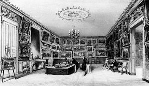 Die Galerie Durand-Ruel, 103, rue des Petits-Champs, Paris, 2. Hälfte des 19. Jahrhunderts