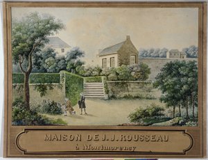 Die Einsiedelei in Montmorency von French School