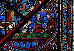 Das Joseph-Fenster: Die Geldwechsler
