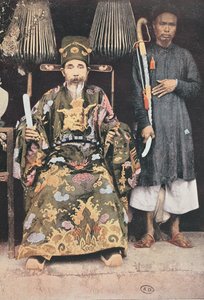 Der Kinh Luoc oder Kaiserliche Vizekönig in Tonkin, 1896 von French School