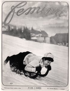 Die Rodelbahn in Chamonix, aus Femina