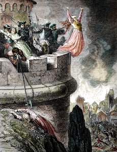 Das Massaker an den Waldensern von Mérindol im Jahr 1545, 1866