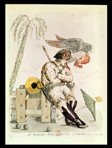 Der neue Robinson von St. Helena, 1815 von French School